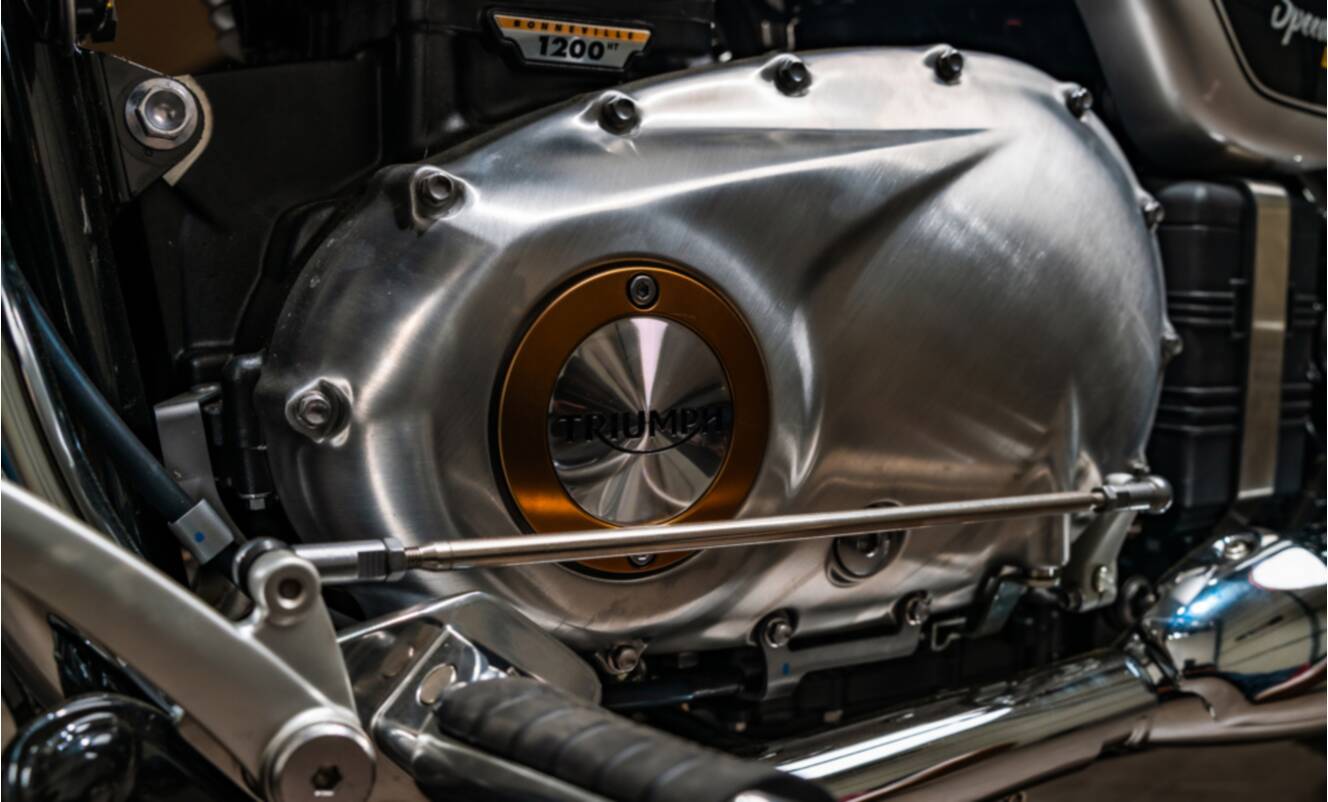 A photo of this 2025 Triumph Bonneville Speedmaster