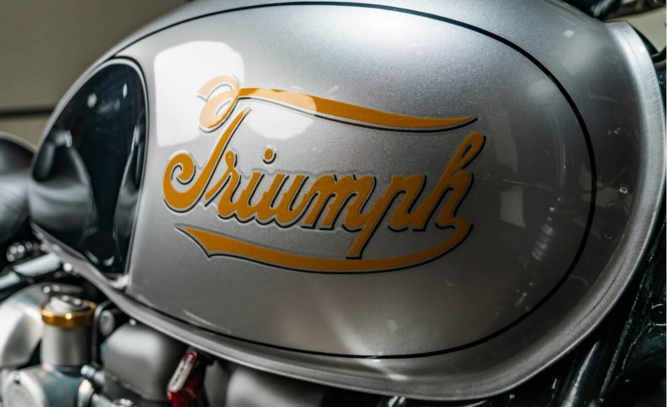 A photo of this 2025 Triumph Bonneville Speedmaster