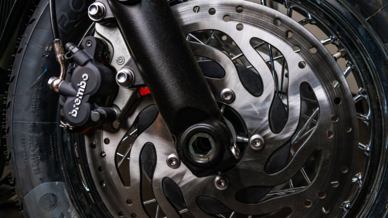 A photo of this 2025 Triumph Bonneville Speedmaster