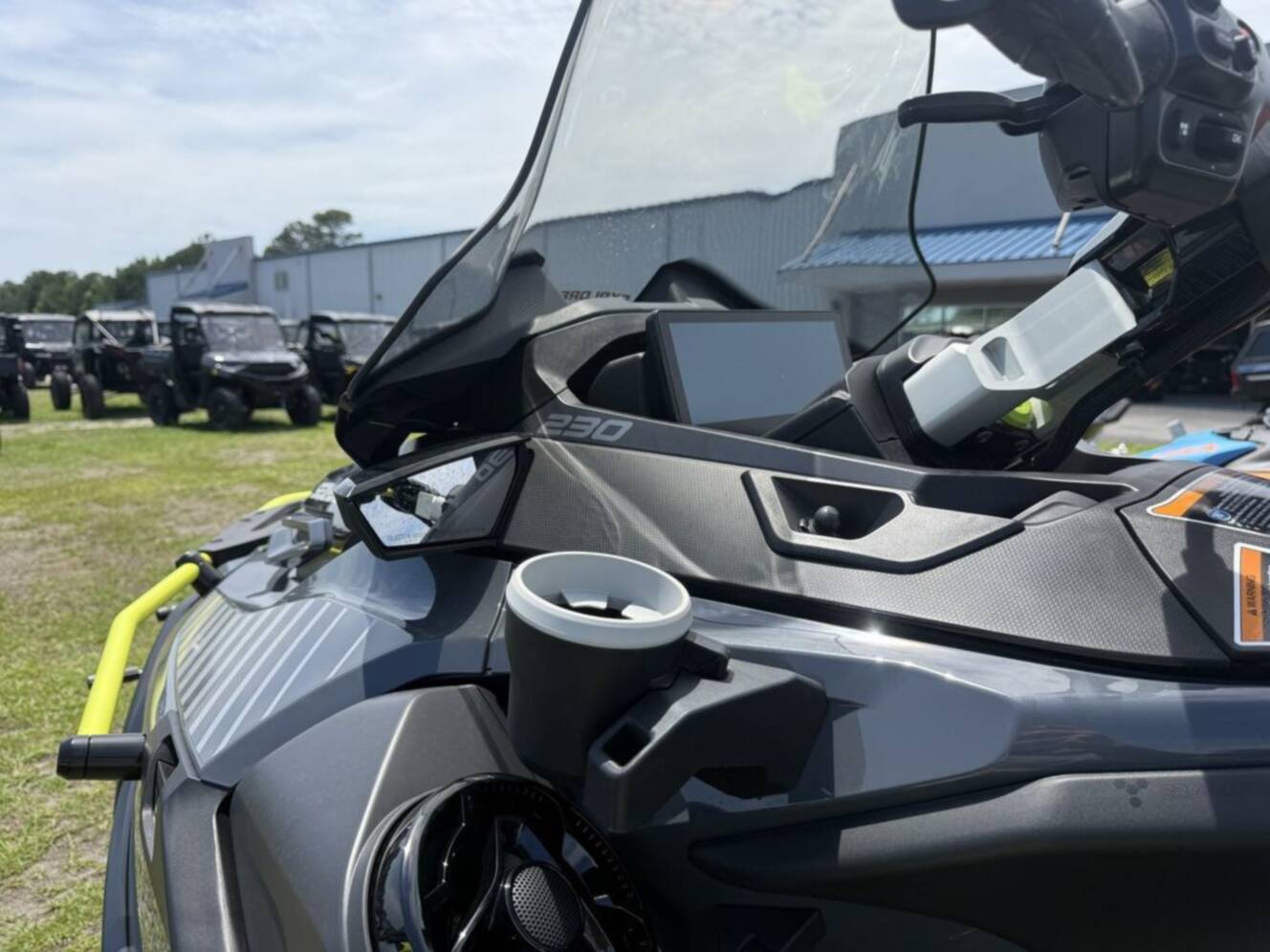A photo of this 2026 Sea-Doo Explorer Pro 230