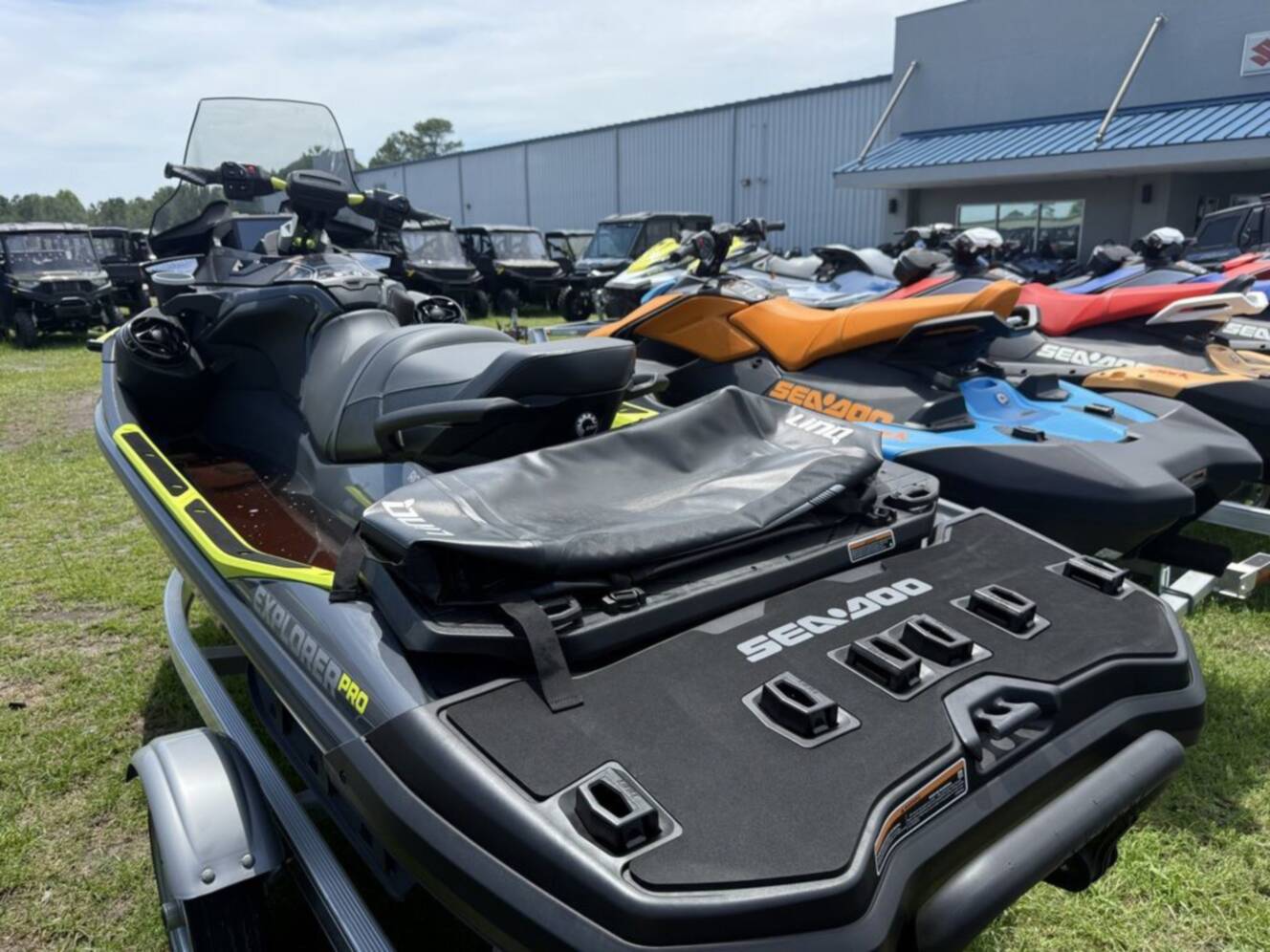A photo of this 2026 Sea-Doo Explorer Pro 230