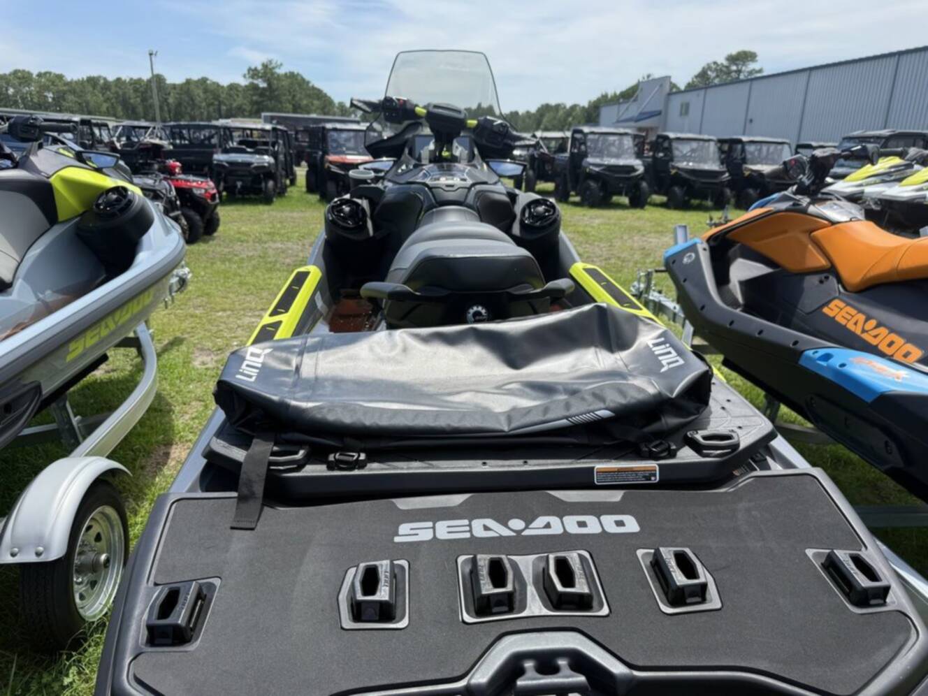 A photo of this 2026 Sea-Doo Explorer Pro 230