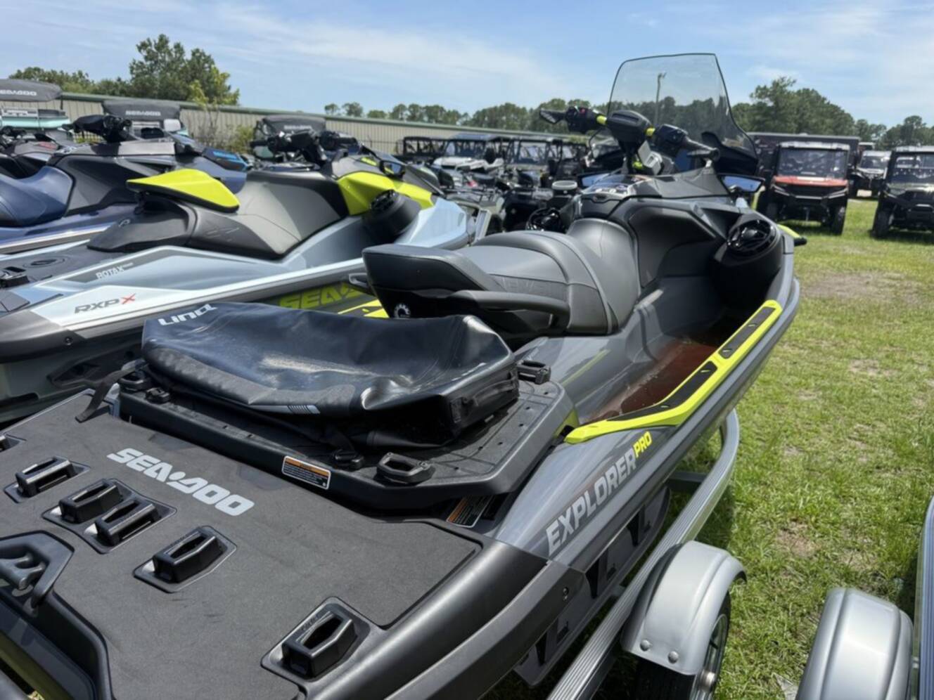 A photo of this 2026 Sea-Doo Explorer Pro 230
