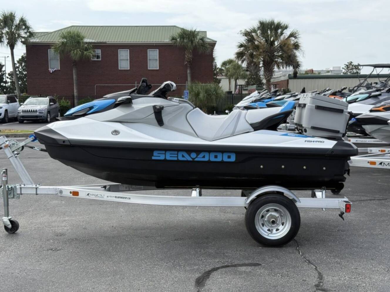 A photo of this 2026 Sea-Doo FISH PRO Scout 130