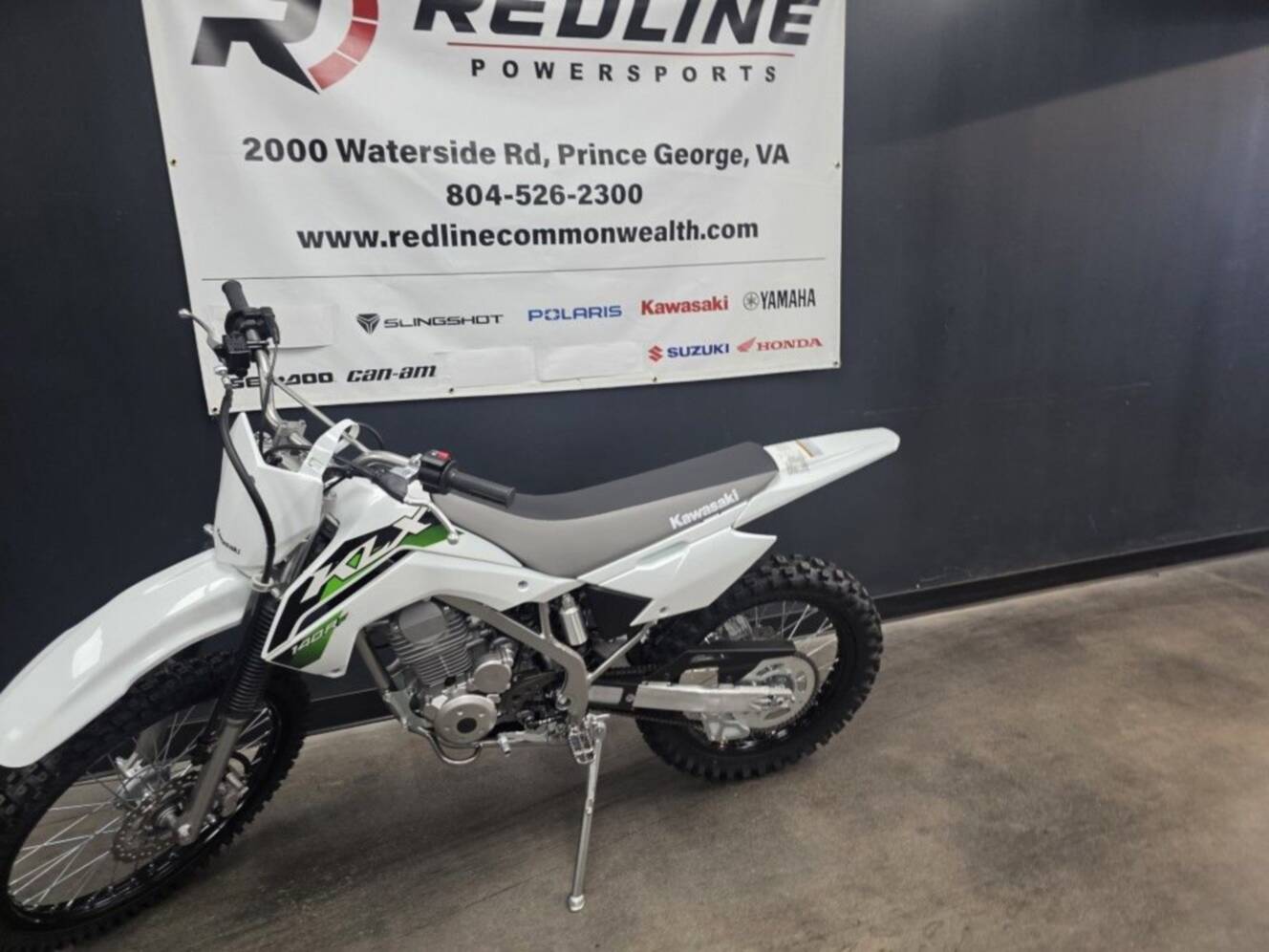 A photo of this 2027 Kawasaki KLX 140R F