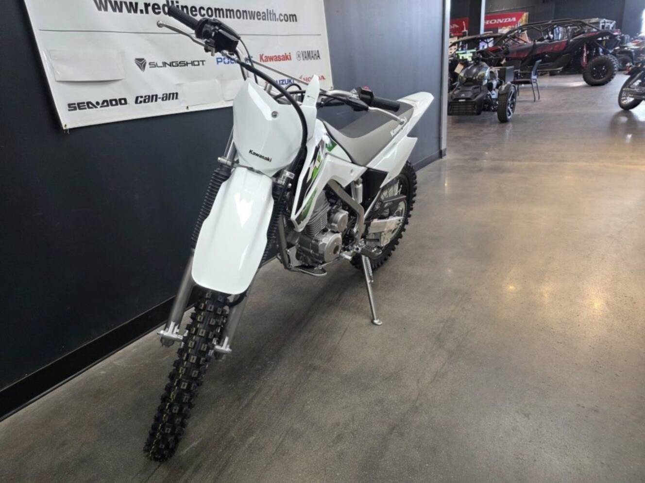 A photo of this 2027 Kawasaki KLX 140R F