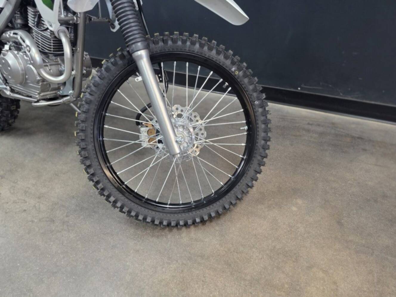 A photo of this 2027 Kawasaki KLX 140R F