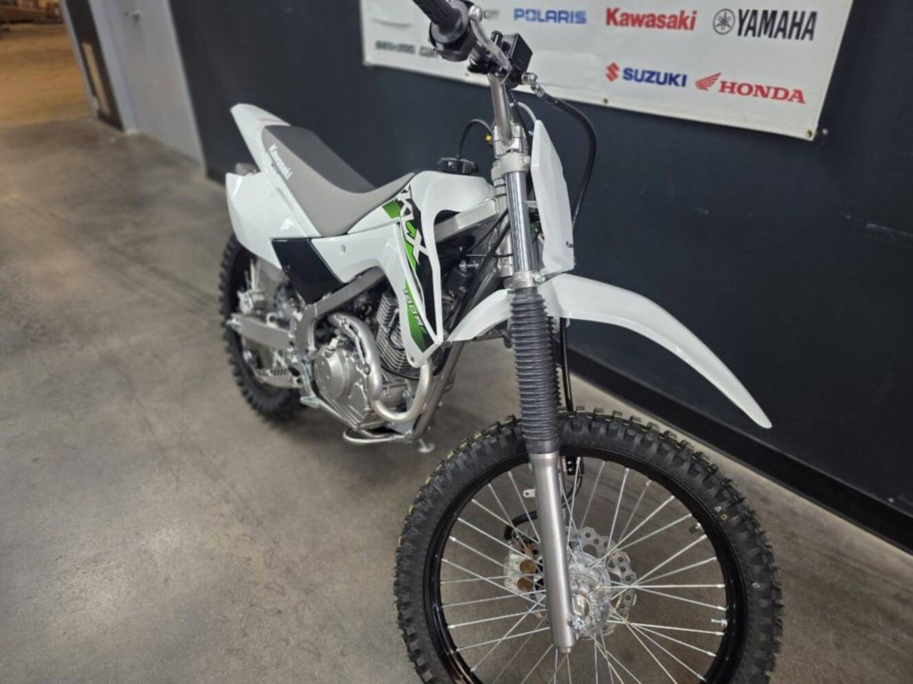 A photo of this 2027 Kawasaki KLX 140R F