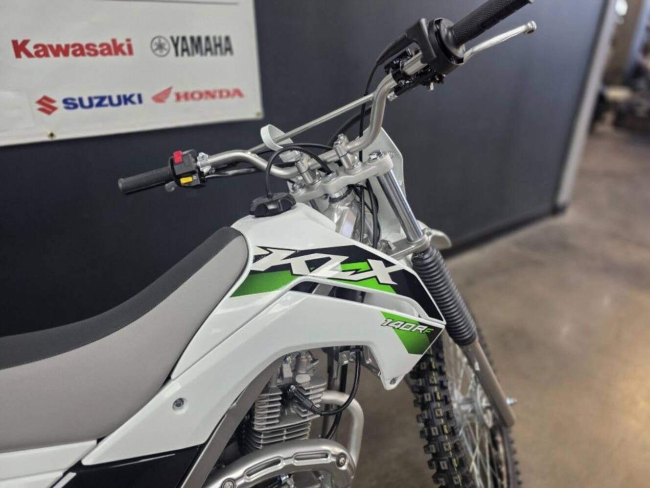 A photo of this 2027 Kawasaki KLX 140R F