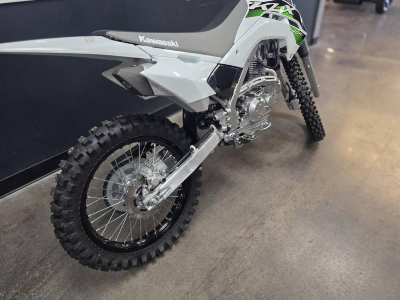 A photo of this 2027 Kawasaki KLX 140R F