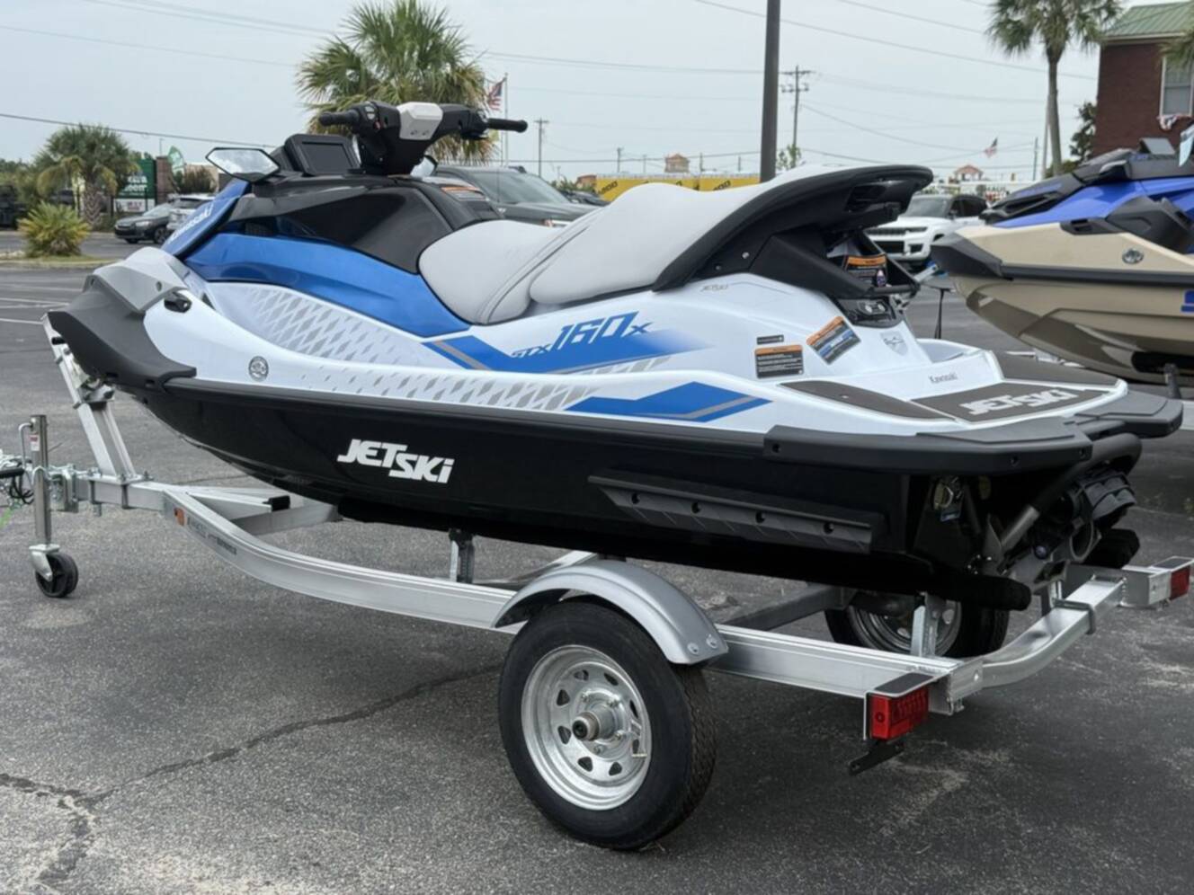 A photo of this 2026 Kawasaki Jet Ski STX 160X