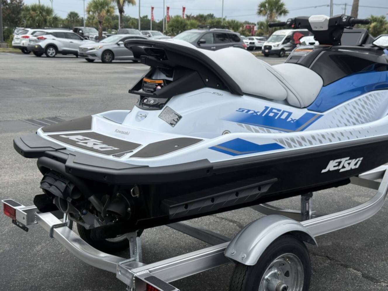 A photo of this 2026 Kawasaki Jet Ski STX 160X