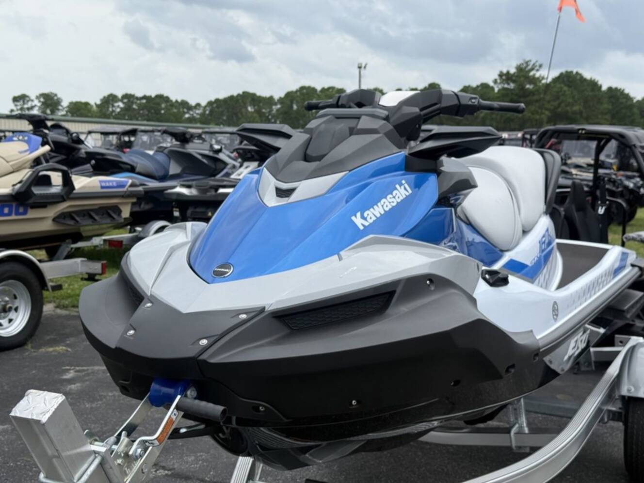 A photo of this 2026 Kawasaki Jet Ski STX 160X