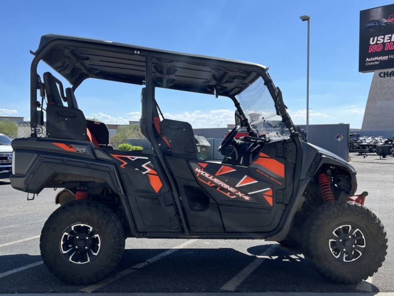 A photo of this 2018 Yamaha Wolverine X4 SE