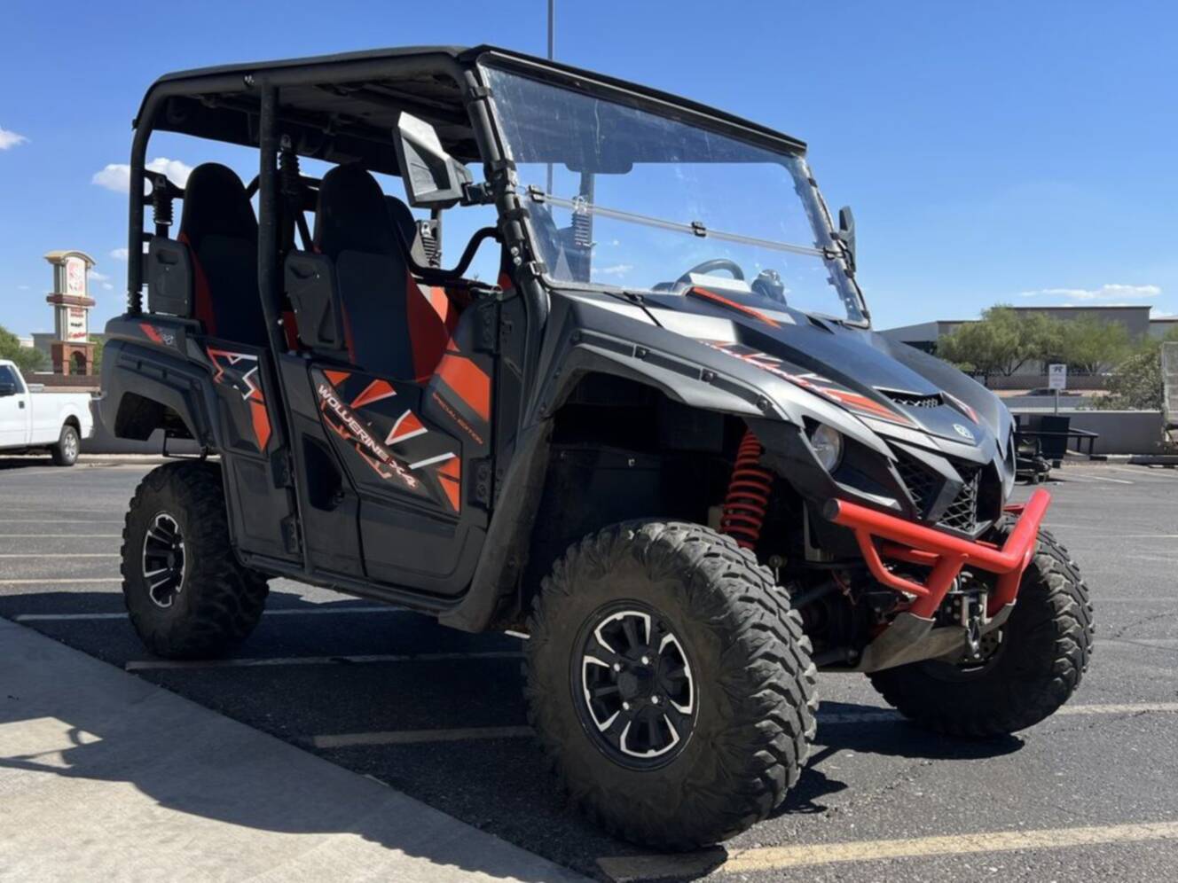 A photo of this 2018 Yamaha Wolverine X4 SE