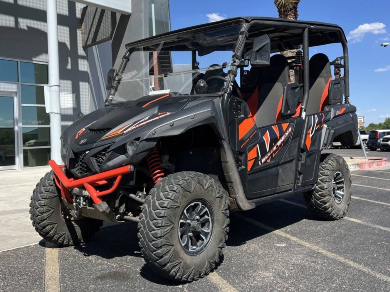 A photo of this 2018 Yamaha Wolverine X4 SE