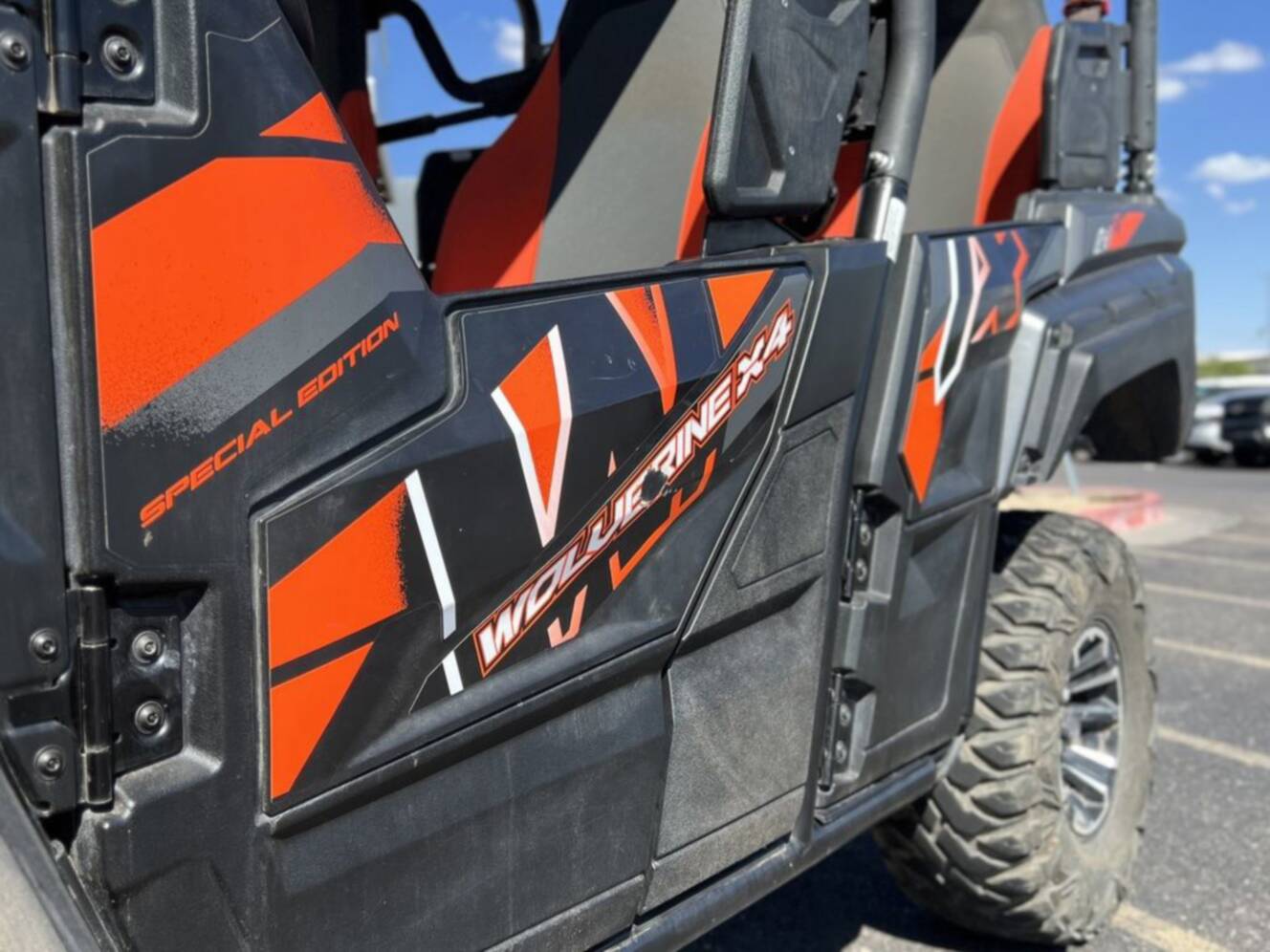 A photo of this 2018 Yamaha Wolverine X4 SE