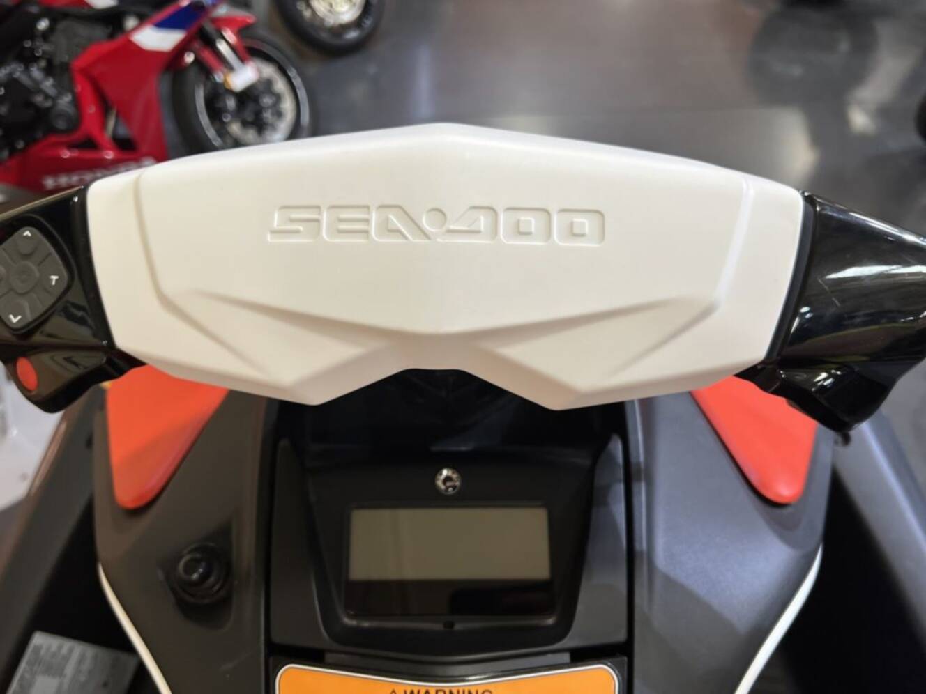 A photo of this 2026 Sea-Doo Spark for 3 Rotax 900 ACE - 90 CONV with IBR