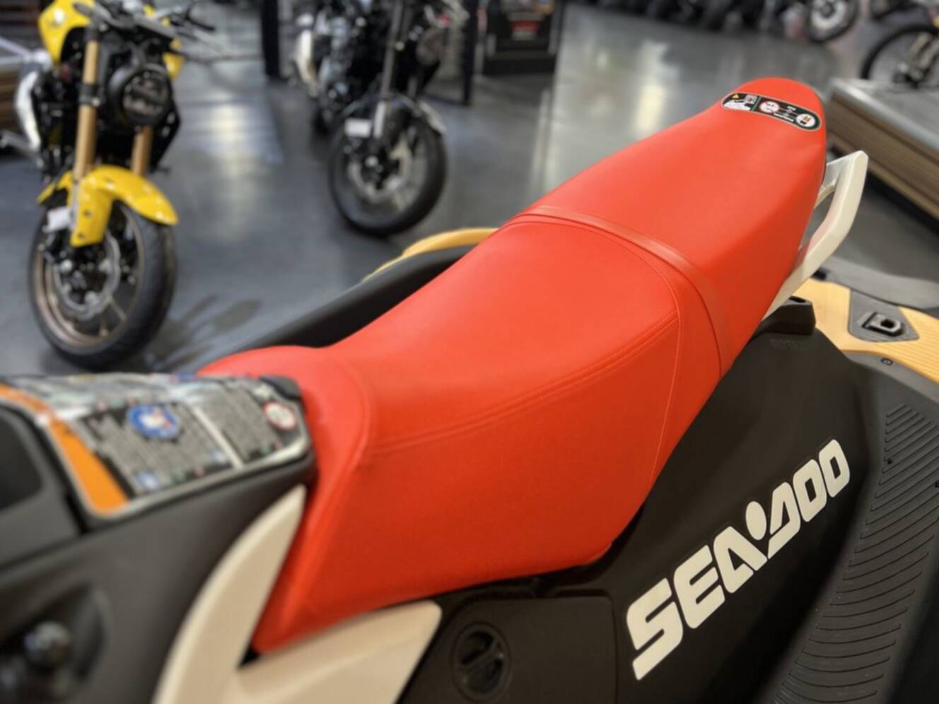 A photo of this 2026 Sea-Doo Spark for 3 Rotax 900 ACE - 90 CONV with IBR
