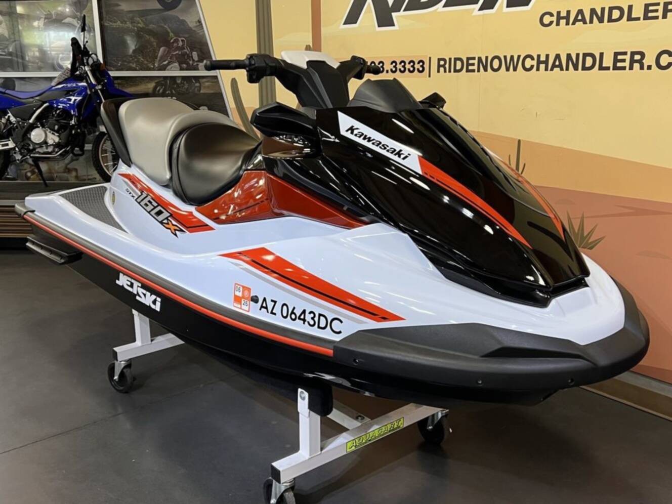 A photo of this 2025 Kawasaki STX 160X