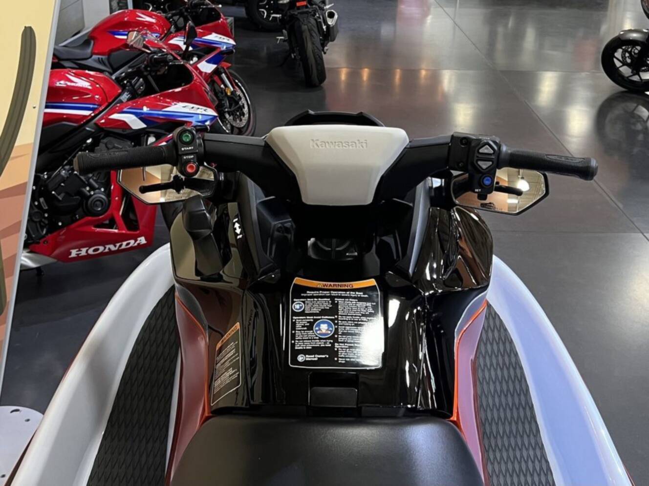 A photo of this 2025 Kawasaki STX 160X