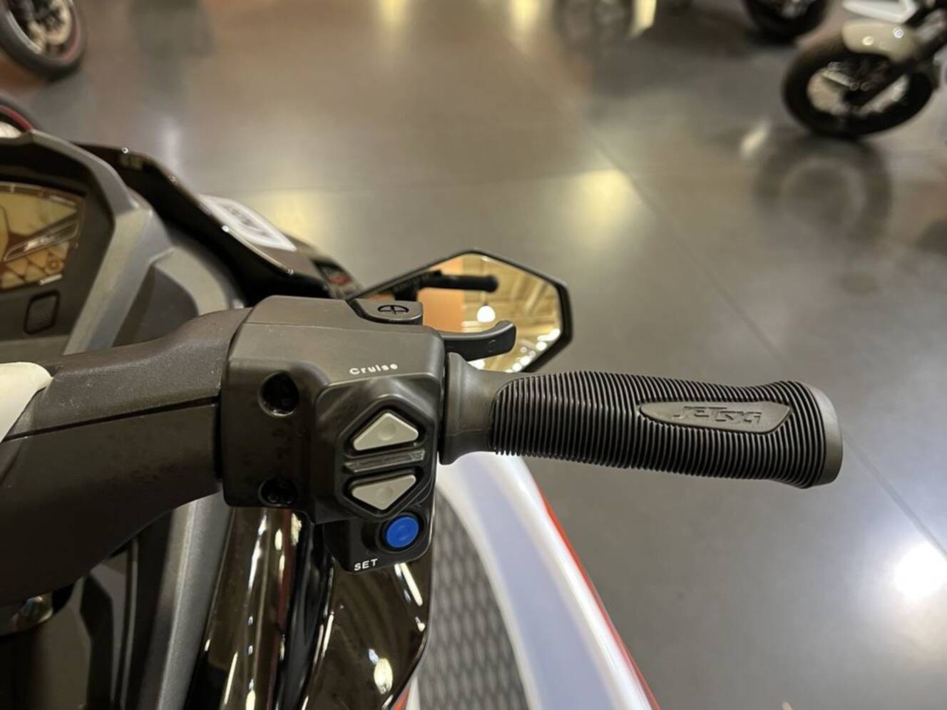 A photo of this 2025 Kawasaki STX 160X