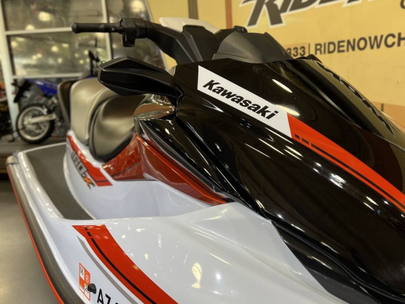 A photo of this 2025 Kawasaki STX 160X