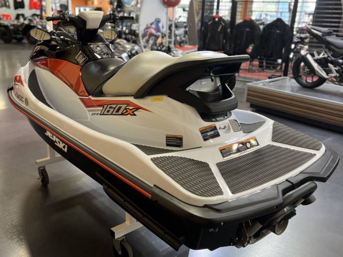 A photo of this 2025 Kawasaki STX 160X
