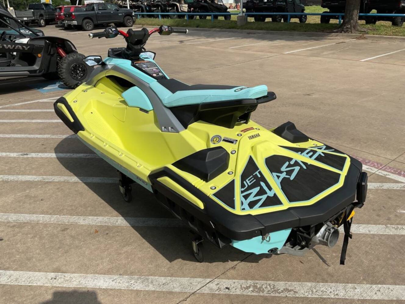 A photo of this 2025 Yamaha Jetblaster PRO 3-Up