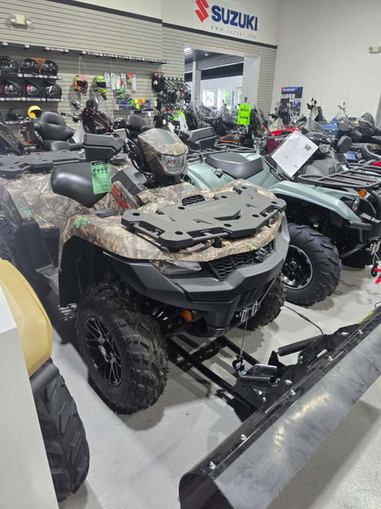 2025 Suzuki KingQuad 500AXi Power Steering SE Camo in andover NJ
