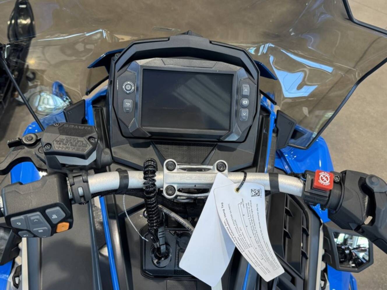 A photo of this 2027 Polaris® ProStar S4 Voyageur Adventure Ultimate 1.6" Matte Silve