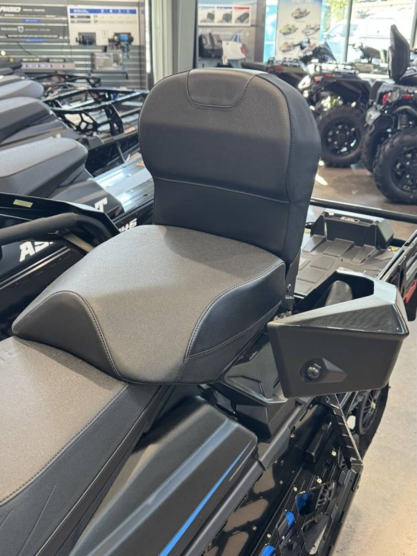 A photo of this 2027 Polaris® ProStar S4 Voyageur Adventure Ultimate 1.6" Matte Silve