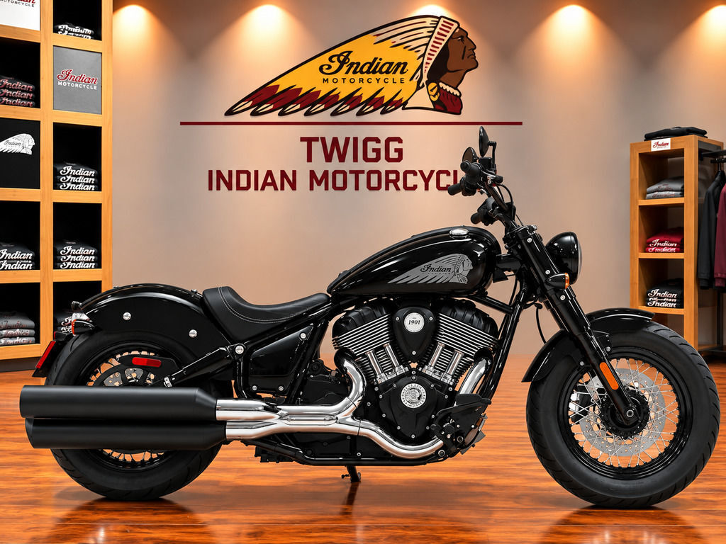 2026 Indian Motorcycle® Chief® Bobber Black Metallic BASE in Hagerstown, MD