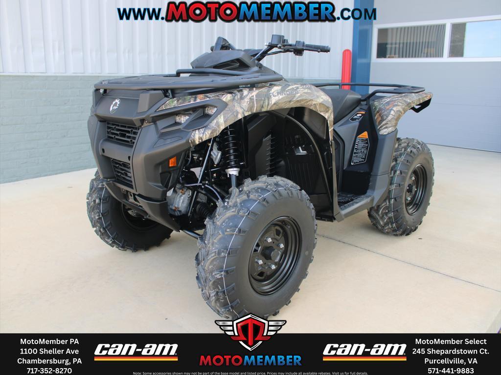 2026 Can-Am Outlander DPS 500 Dark Wildland Camo Sport ATV