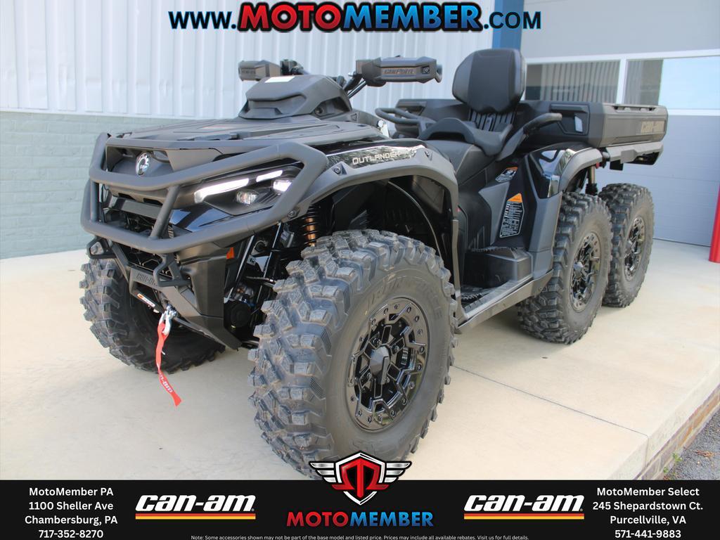 2026 Can-Am Outlander MAX 6x6 Backcountry 1000R Stealth Black Sport ATV