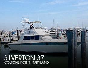 1987 Silverton 37 Convertible in coltons point MD