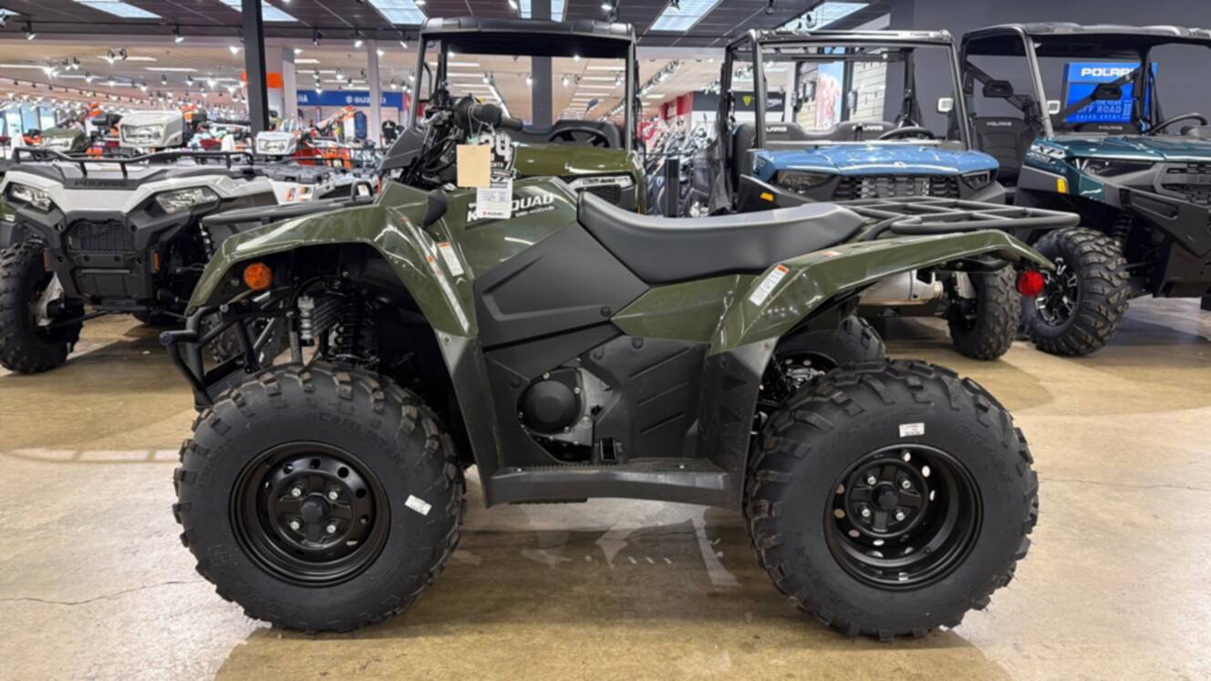 A photo of this 2025 Suzuki KingQuad 400 ASi