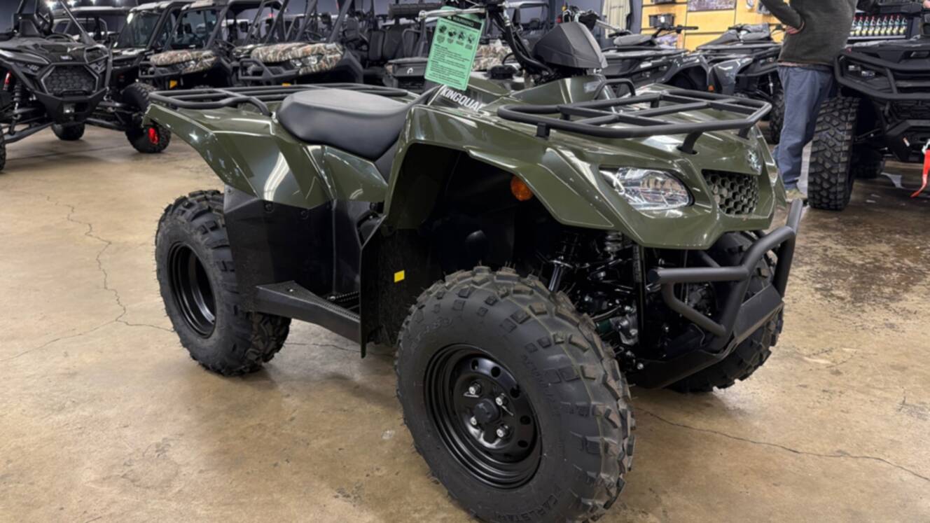A photo of this 2025 Suzuki KingQuad 400 ASi