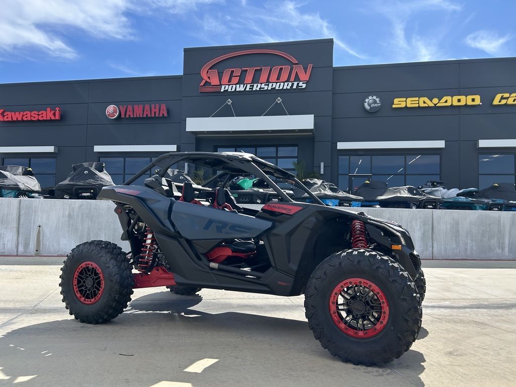 2026 Can-Am Maverick X3 X rs Turbo RR Dusty Navy_4.5 in UTV/Utility ATV