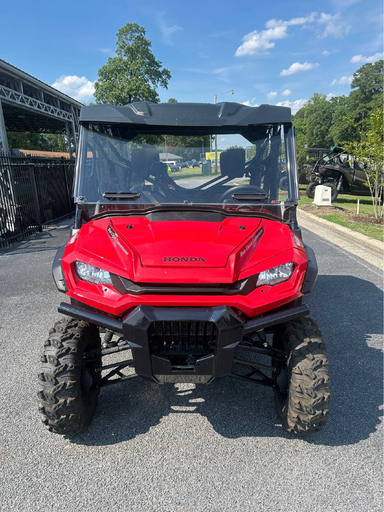 A photo of this 2025 Honda Pioneer 1000-6 Deluxe Crew