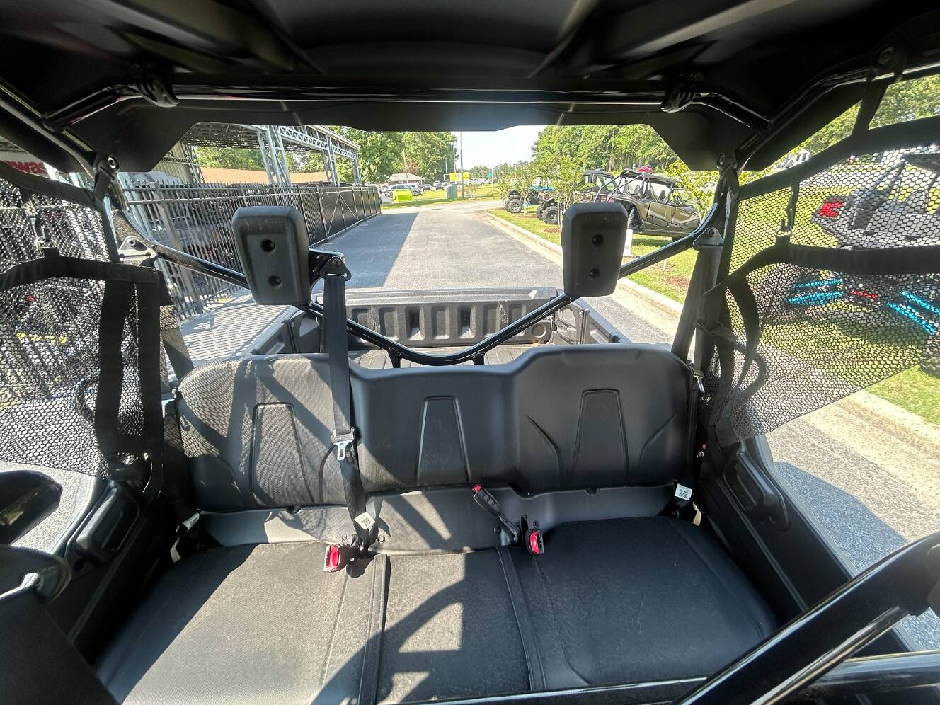 A photo of this 2025 Honda Pioneer 1000-6 Deluxe Crew