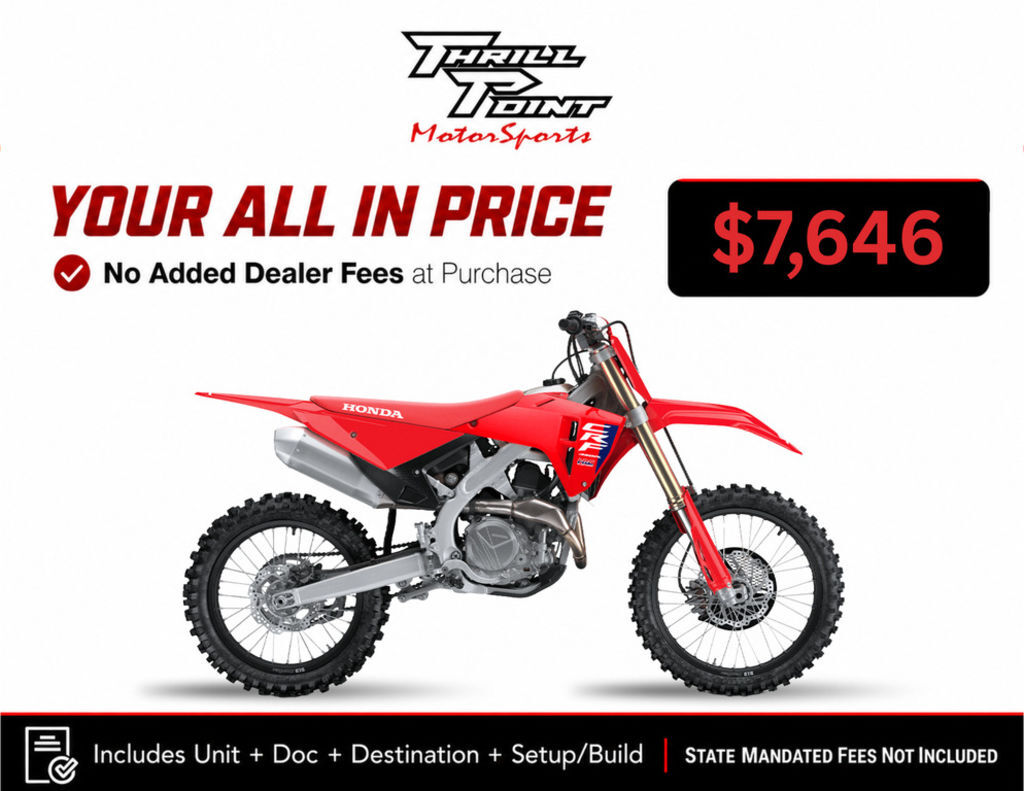 2026 Honda® CRF450R 450R in Medina, OH