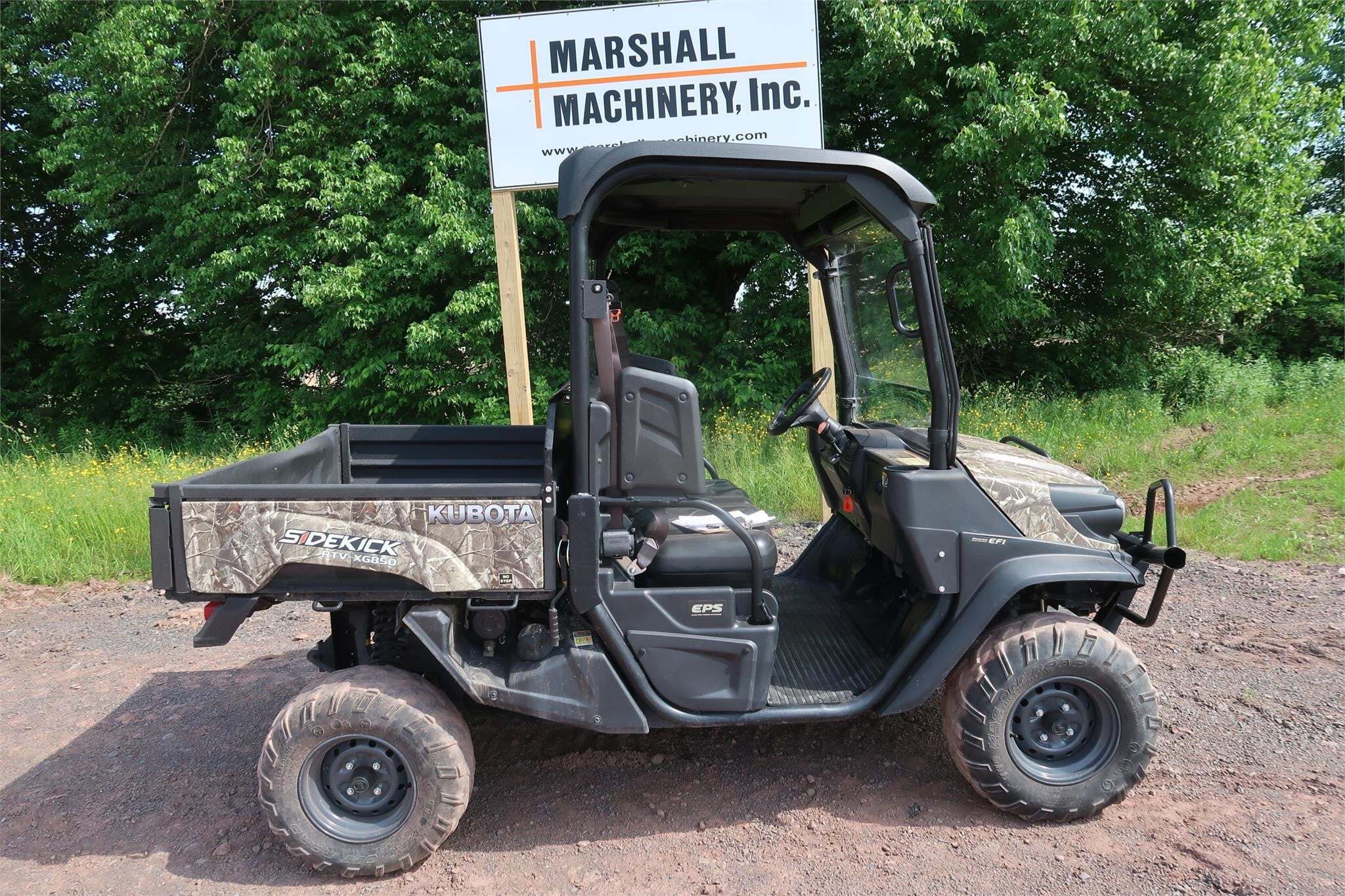 2018 KUBOTA RTV-XG850 SIDEKICK in Honesdale, PA