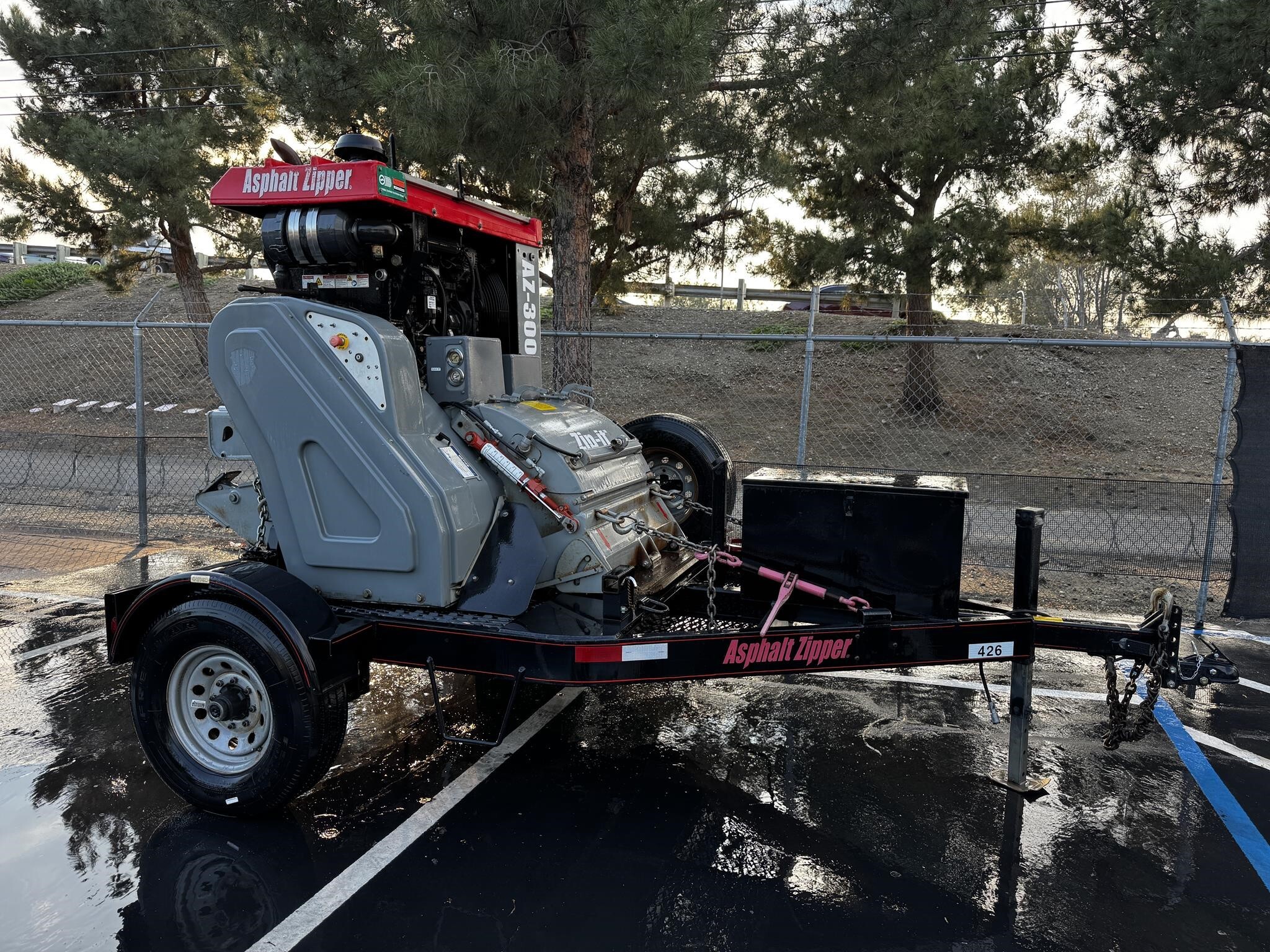 ASPHALT ZIPPER AZ300B in Fontana, CA