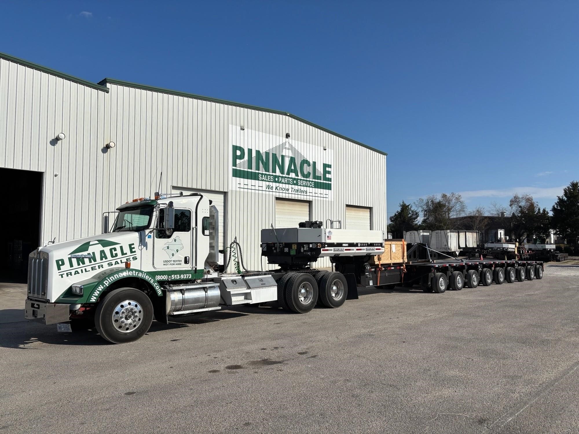 2027 GOLDHOFER 66' X 117" X 120 TON P9 DROP DECK EXTENDABLE MODU in Wilmington, NC