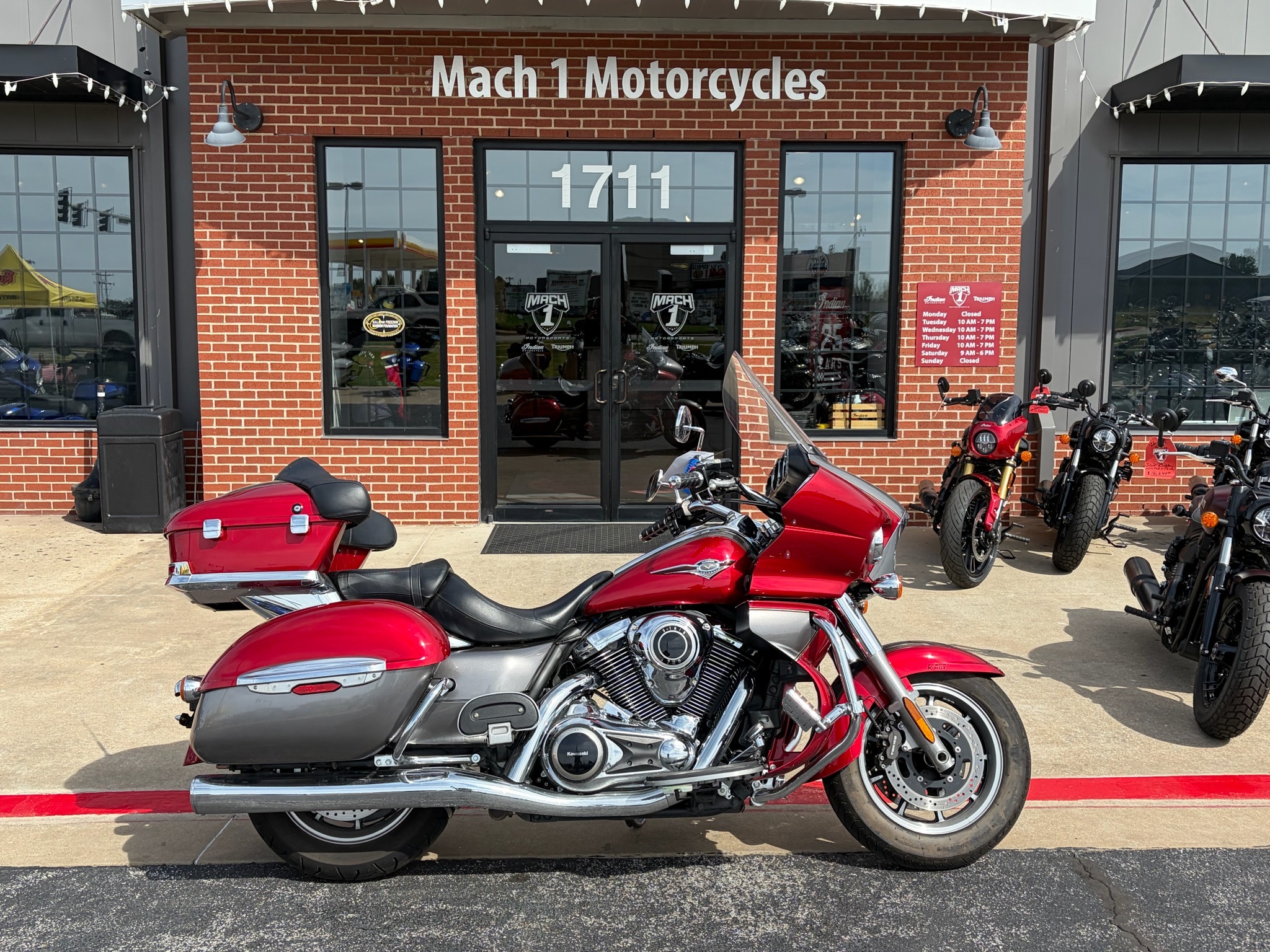 2014 Kawasaki Vulcan® 1700 Voyager® ABS 1700 VOYAGER ABS in Rogers, AR