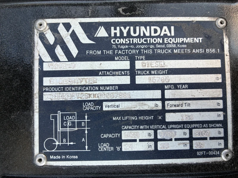 HYUNDAI 50DA-9