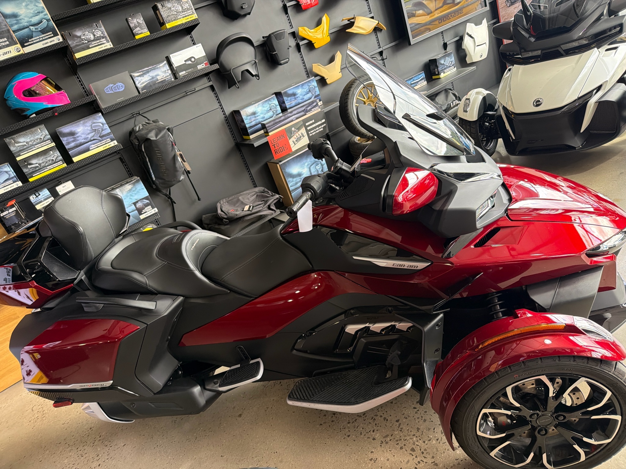 2025 Can-Am Spyder RT Sea-to-Sky Trike motorcycle