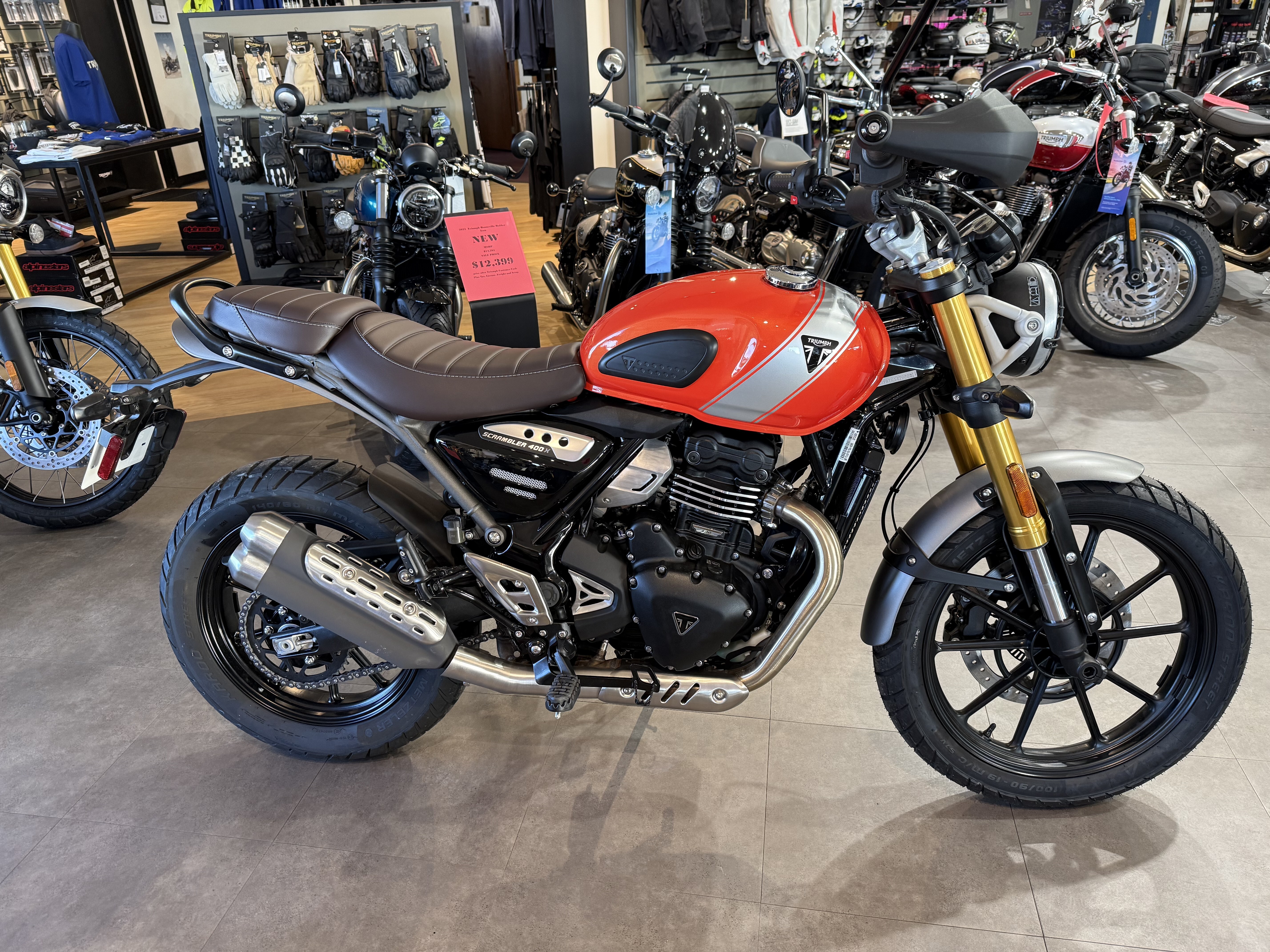 2026 Triumph Scrambler 400 X 400 X in Belle Plaine, MN