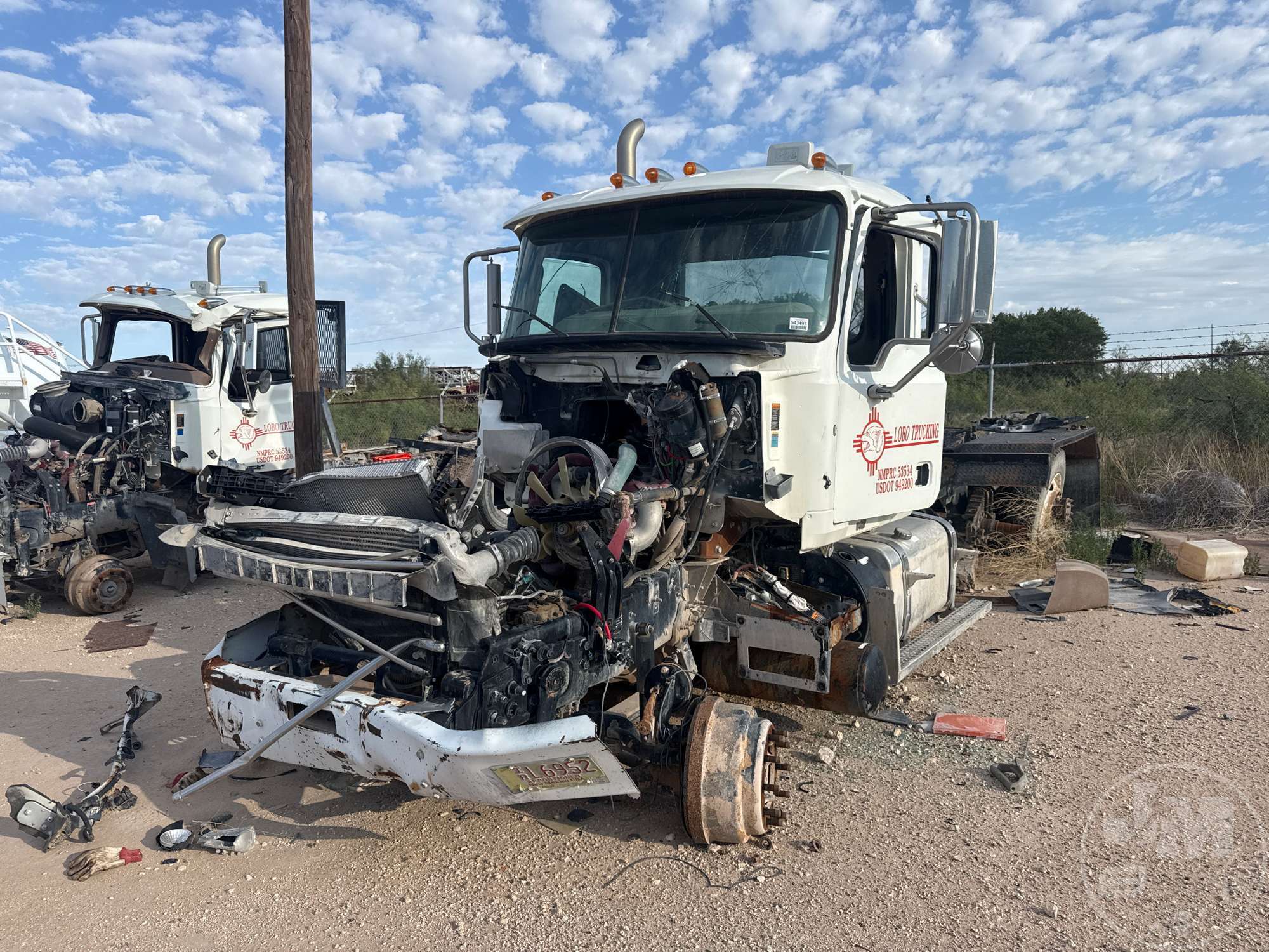 2013 MACK GU713 in Midland, TX